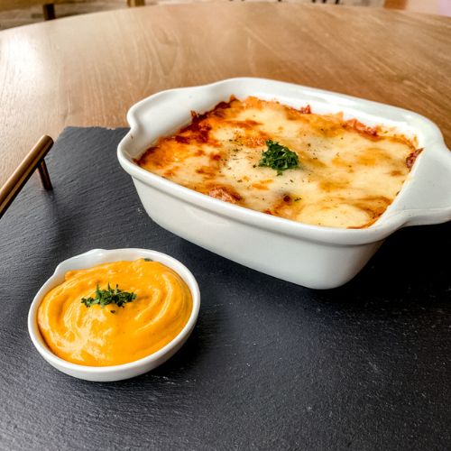 Lasagna de Asado a la Huancaína