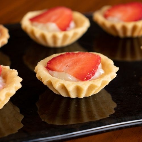 Tartaletas de fresa x25