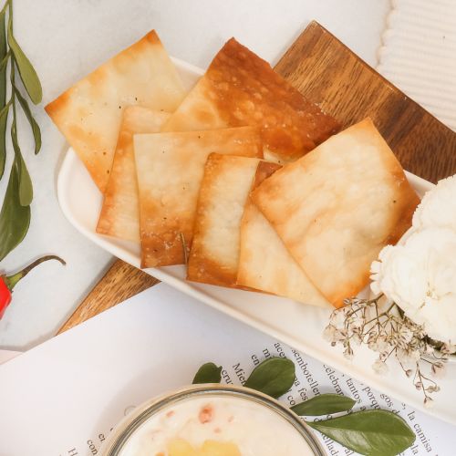 Wantan chips