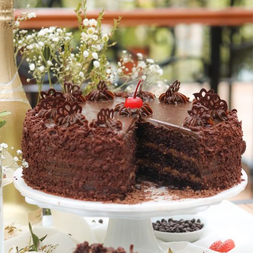 Torta de chocolate entera