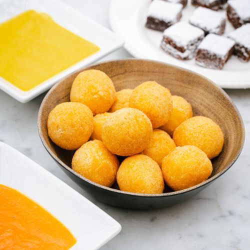 Boliyucas de queso