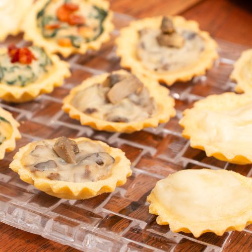 Tartaletas de champignones x25