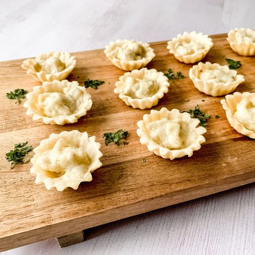 Tartaletas de alcachofa x25